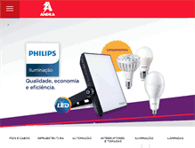 Tablet Screenshot of andra.com.br
