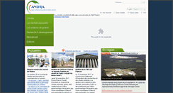 Desktop Screenshot of andra.fr